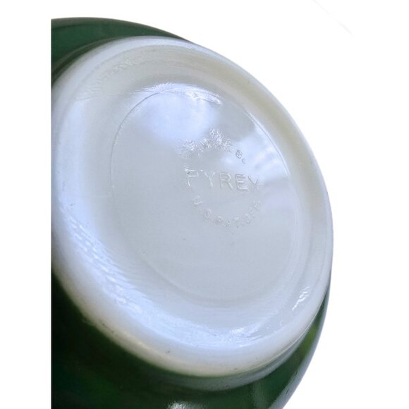 Vintage Pyrex Primary Colours Blue Green Yellow Nesting Mixing Bowls Set of 3 - Picture 7 of 16